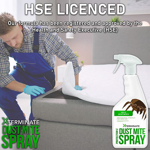 Dust Mite Spray HSE Approved