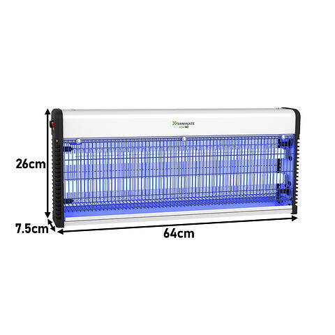 Xterminate XZAP LED Fly Zapper Range - 3 Sizes - Xterminate
